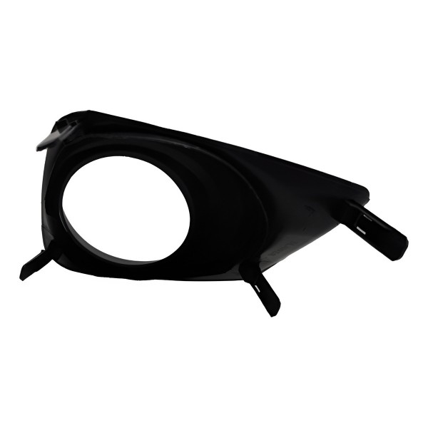 Grade Moldura Milha Corolla Lado Direito 2012 2013 2014 Preto Direito