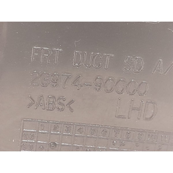 Difusor De Ar Moldura Esquerdo Kia Magentis 2007 Detalhe