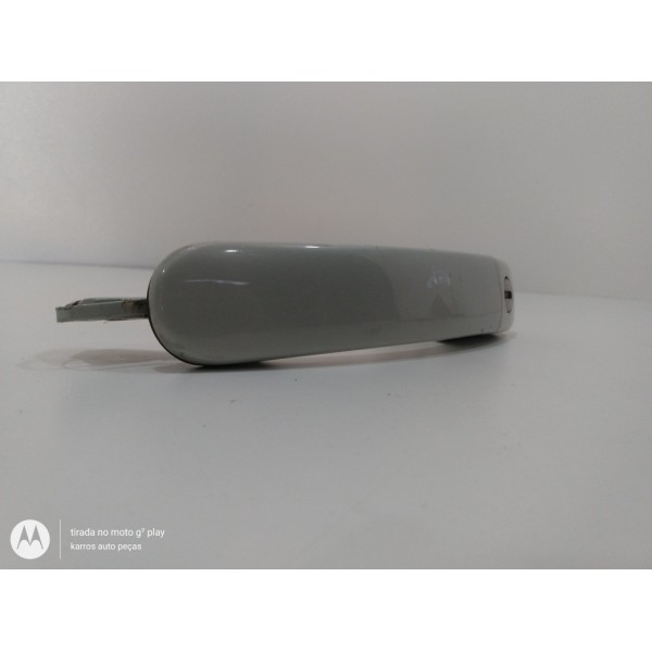 Maçaneta Externa C/ Cilindro Gol Parati G3 Dianteira Esq. Prateado