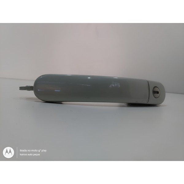 Maçaneta Externa C/ Cilindro Gol Parati G3 Dianteira Esq. Prateado