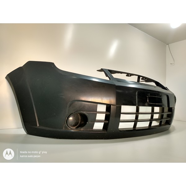Parachoque Dianteiro Fiesta 2007-2010 S/milha Original Recon Preto