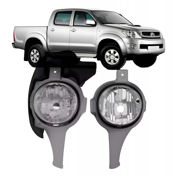 Farol Milha  Hilux 2005 06 07 2008 Auxiliar Neblina