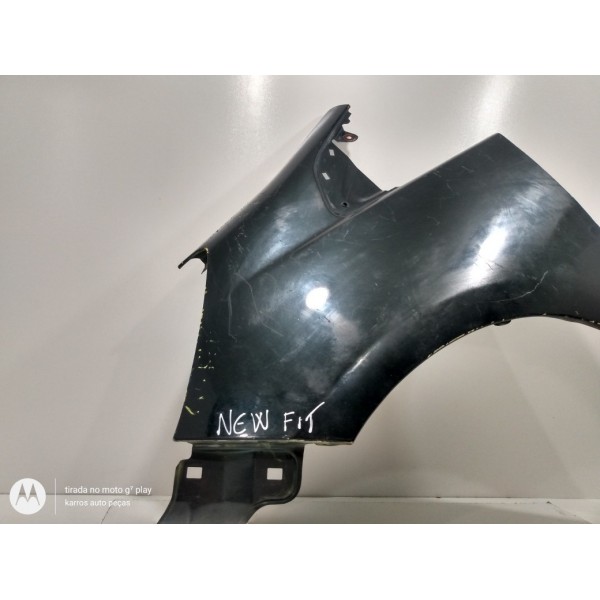 Paralama New Fit 2009 2010 2011 2012  Honda Esquerdo