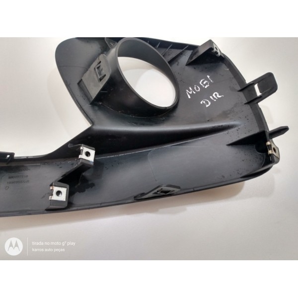 Moldura Farol De Milha Fiat Lado Direito Preto Direito