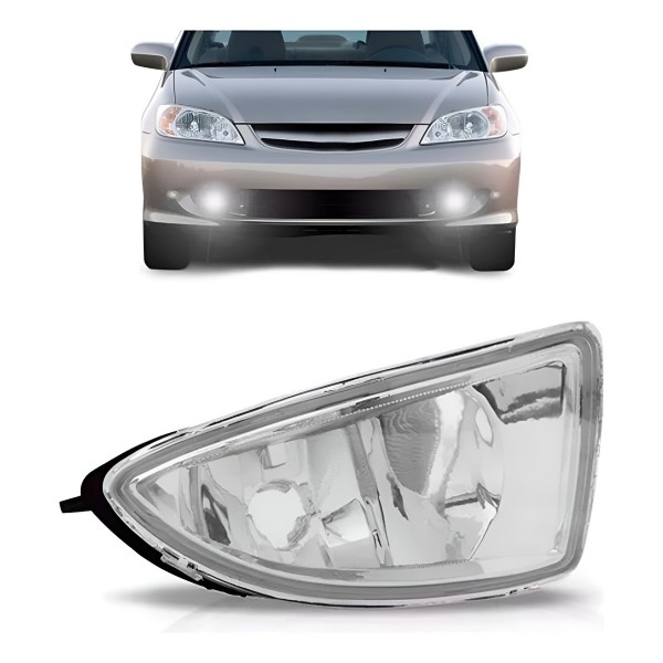 Farol Milha Auxiliar Civic 2004 A 2006