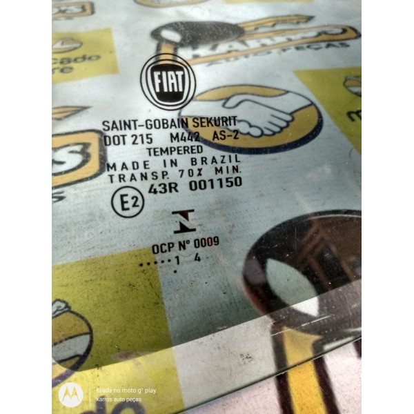 Vidro Fixo Da Porta T.e Uno Vivace