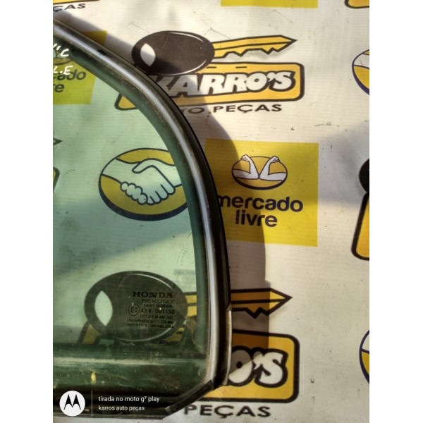 Vidro Fixo Da Porta L.e Civic 2004