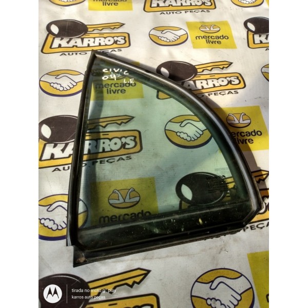 Vidro Fixo Da Porta L.e Civic 2004