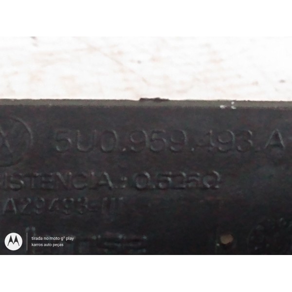 Resistencia Ventoinha Gol Voyage Saveiro G5 G6 Original Vw