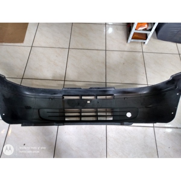 Parachoque Dianteiro Preto Palio Weekend/siena (2001/05) Preto