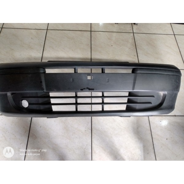 Parachoque Dianteiro Preto Palio Weekend/siena (2001/05) Preto