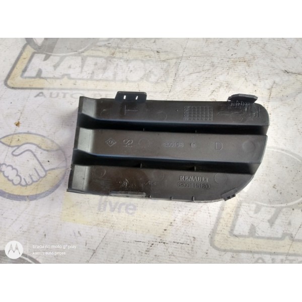 Grade Direita Parachoque Megane 04/13 Original 8200115120 Fosco