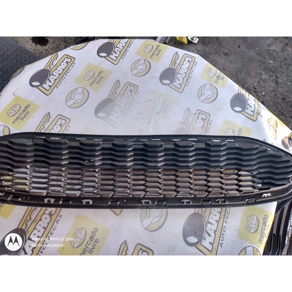 Grade Do Parachoque Dianteiro Original Ford Ka 2014 À 2016 Fosco