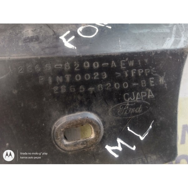 Grade Ford Fiesta 2003 2004 2005 2006 2007 Sem 6561 Emblema Fosco