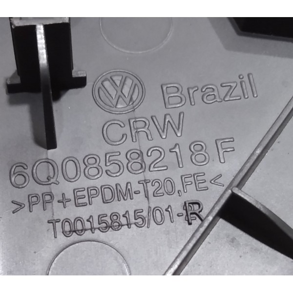 Moldura Acabamento Direito Painel Polo 2003-10 Vw 6q0858218f