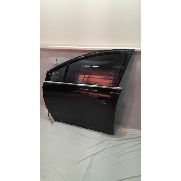 Porta Do C4 Pallas Dianteira Esquerda Apenas Lata Dianteira Esquerda Preto