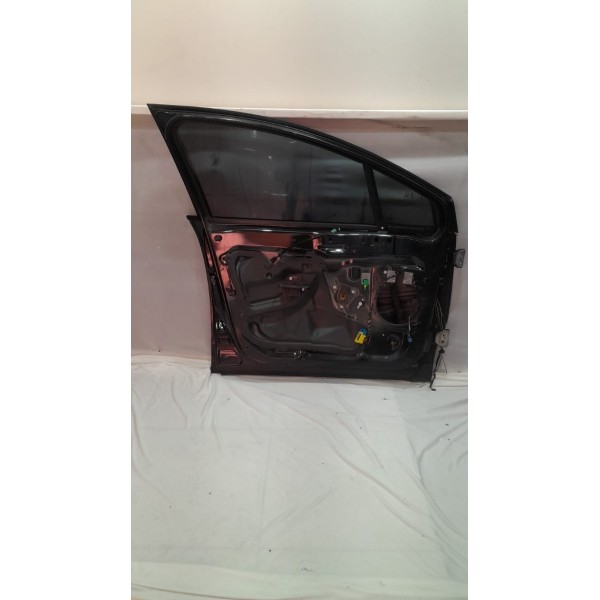 Porta Do C4 Pallas Dianteira Esquerda Apenas Lata Dianteira Esquerda Preto