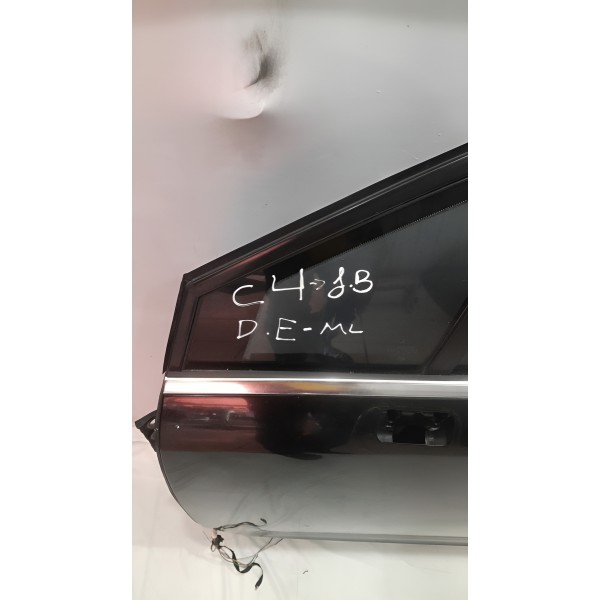 Porta Do C4 Pallas Dianteira Esquerda Apenas Lata Dianteira Esquerda Preto