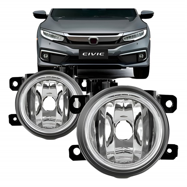 Par Farol Milha Auxiliar Civic 2020 A 2021