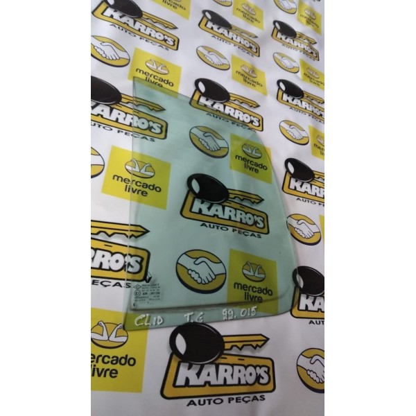 Vidro Fixo Da Porta Traseira Esquerda Renault Clio 99 A 2015