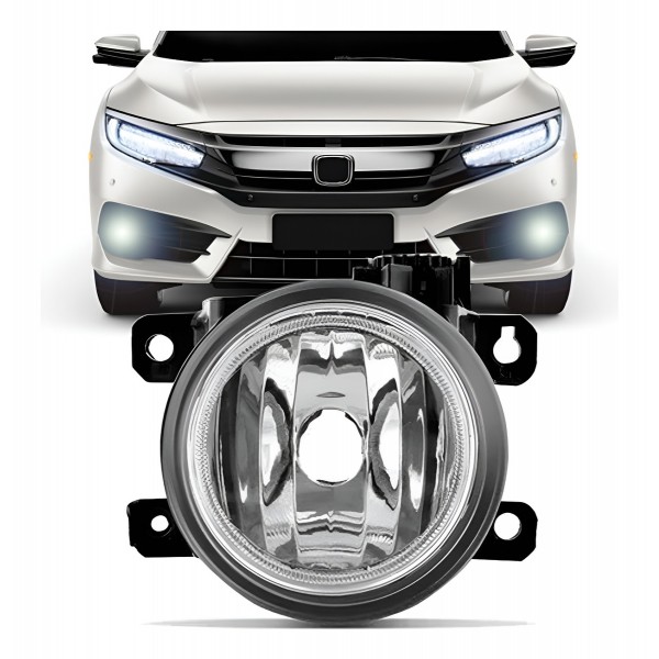 Farol Milha Auxiliar Civic 2019 2020 Modelo Original