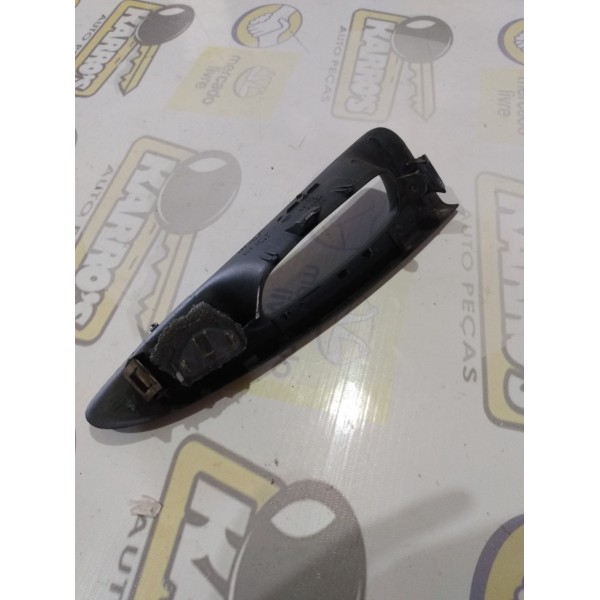 #1037 Puxador De Porta Traseira  Esquerda Audi A4 99 Preto