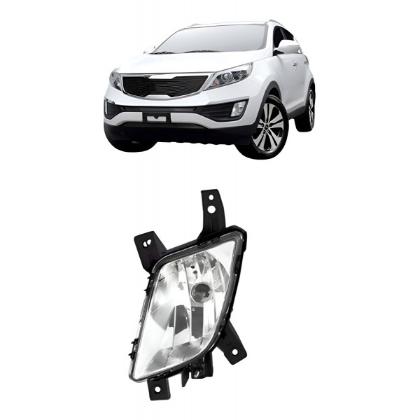 Farol Milha Auxiliar Sportage 2011 2012 2013 2014