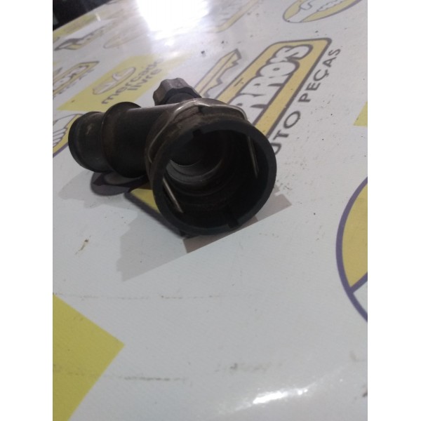 Conexão Flange Mangueira Inferior Radiador Audi A3 Golf Bora