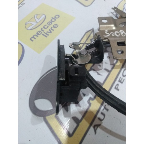 Par De Fechadura Tampa Porta Malas Peugeot 3008 Completo