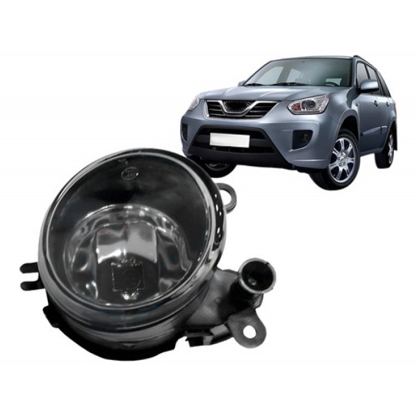 Farol Milha Auxiliar Para Cherry Tiggo 2014 A 2017