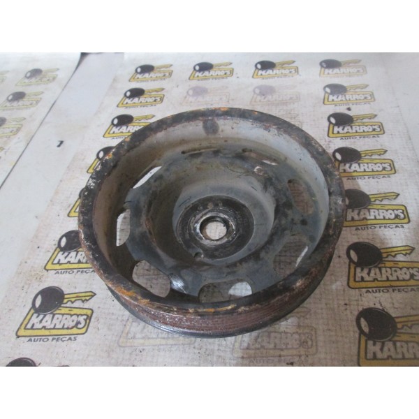Polia Virabrequim Vw Polo 1.0 16v 2002 Original 22829