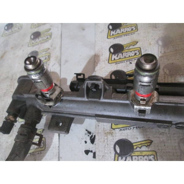 Flauta C/ Bico Injetores Vw Gol Parati Polo 1.0 16v