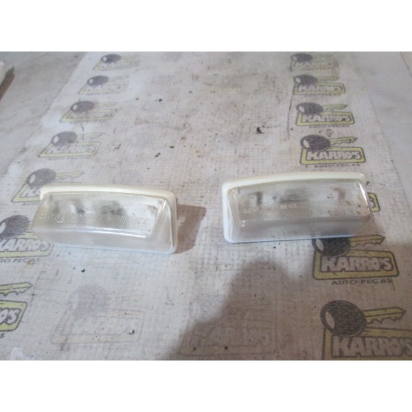 Par Luz Placa Toyota Corolla 03/08 Fielder