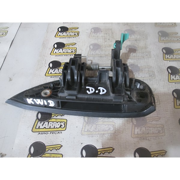 Maçaneta Externa Dianteira Direita Renault Kwid 1.0 2019 Preto