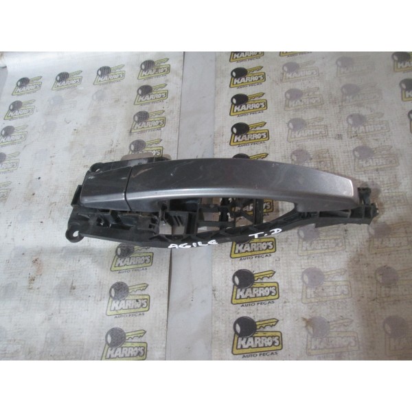 Maçaneta Externa Porta Traseira Direita Agile 2010 Cinza-escuro