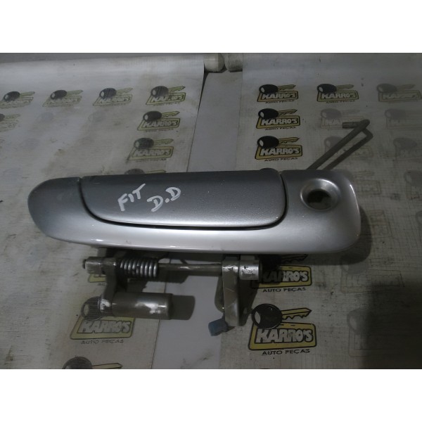 Maçaneta Externa Dianteira Direita Fit 2010 Prateado