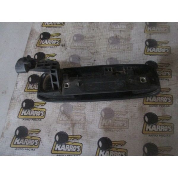 Maçaneta Externa Porta Dianteira Esquerda Uno Vivace 14 Preto