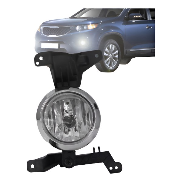 Farol Milha Auxiliar Sorento 2010 2011 2012 2013 Com Suporte