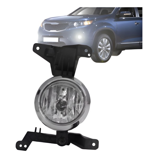 Farol Milha Auxiliar Sorento 2010 2011 2012 2013 Com Suporte