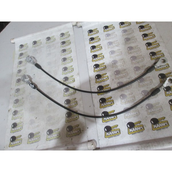 Par Cabo De Aço Tampa Traseira Vw Saveiro G6 E Afins