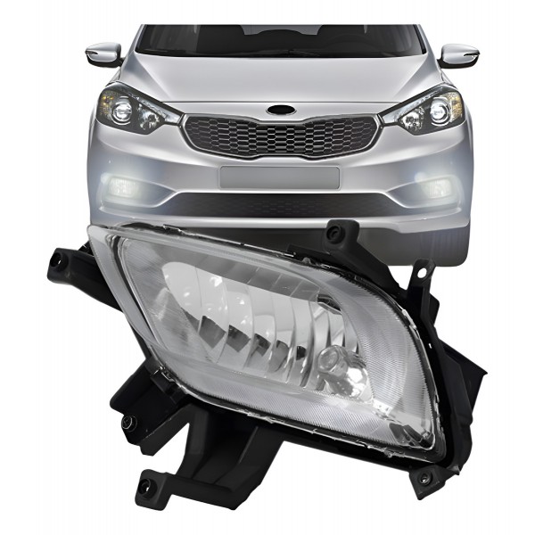 Farol Milha Auxiliar Para Kia Cerato 2014 2015 2016