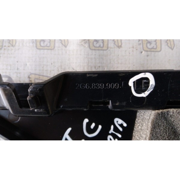 Acabamento Externo Porta Traseira Esquerda Vw Polo 2019