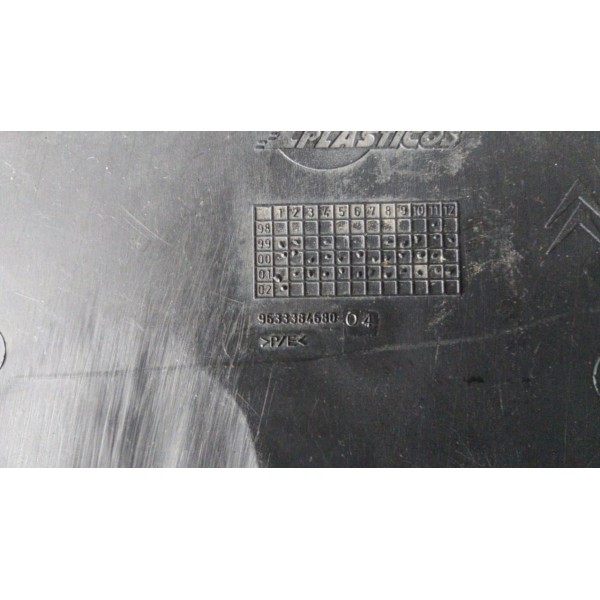 Protetor Do Motor Lado Esq Citroen Picasso 2.0 16v 2002 A 08