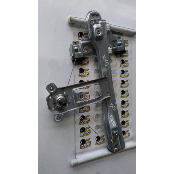 Máquina De Vidro Manual Tras Esq Gm Onix 2012 A 2016