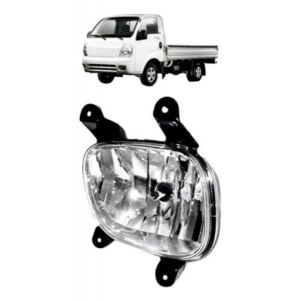 Farol Milha Auxiliar Bongo K2700 / K2500 2005 A 2012 Cromado