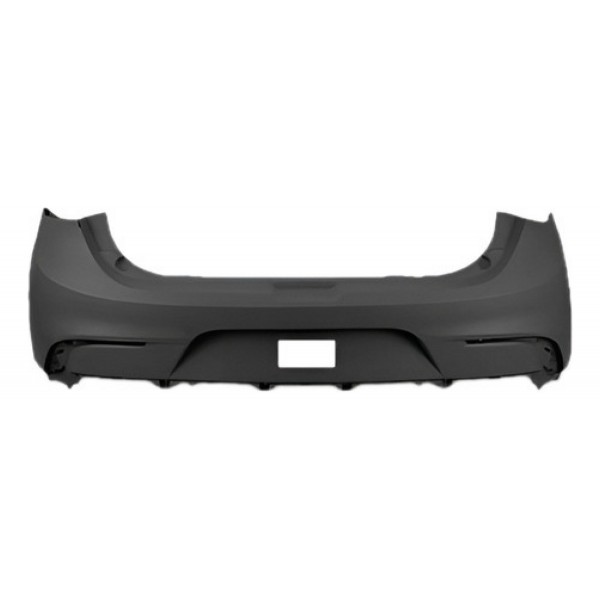 Parachoque Traseiro Argo 2017 Até 2024 Sem Furo