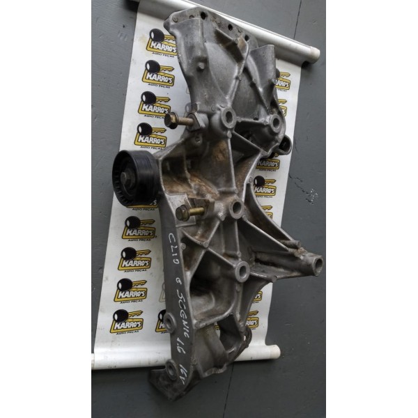 Suporte Alternador E Compressor De Ar Clio E Scenic 1.6 16v
