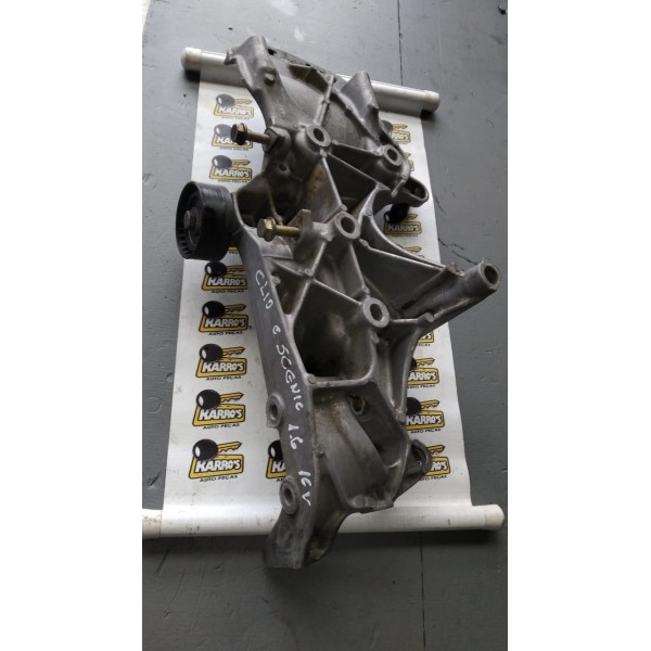 Suporte Alternador E Compressor De Ar Clio E Scenic 1.6 16v