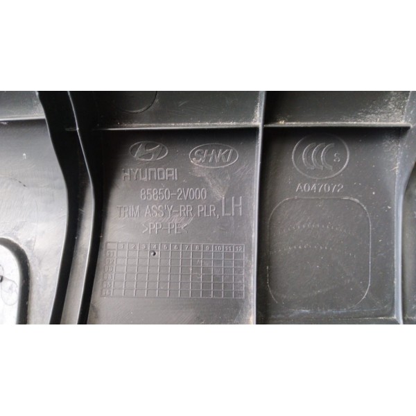 Acabamento E Moldura Coluna T.e Veloster 85850 2v000