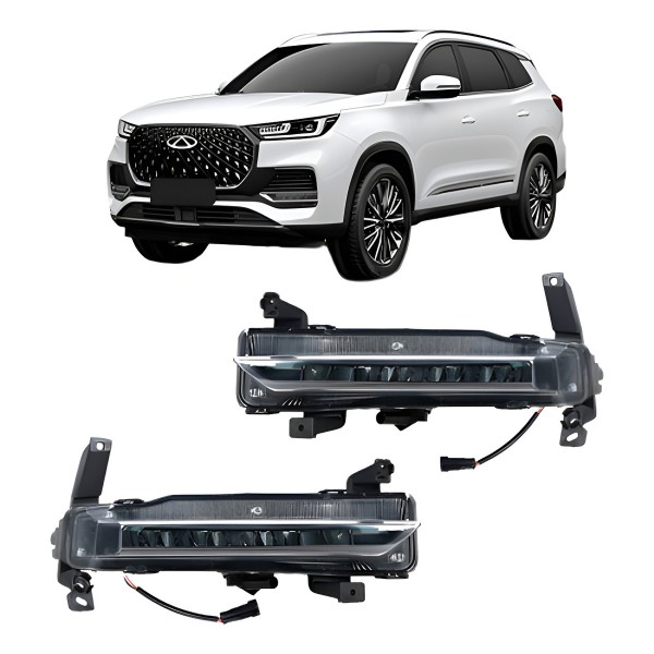 Par Farol Milha Drl Chery Tiggo 8 Pro 2022 2023 2024 Novo